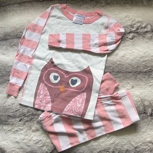 Hanna Andersson organic valentine pajamas size 5